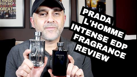 prada lhomme intense review|Prada l'homme intense sample.